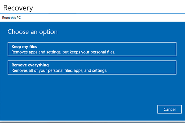 How to Completely reset, refresh,format or reformat your laptop