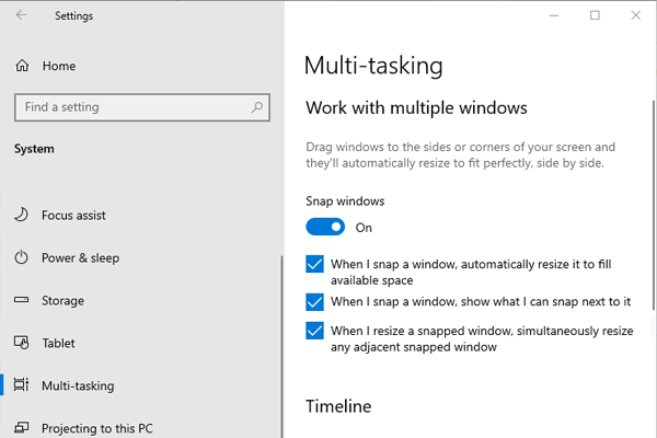 How to split screen on windows 10 11 laptop